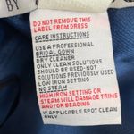 Blue Short Formal Dress Size 12 Corset Top Fit & Flair Layer Skirt Noir Lazaro Photo 10