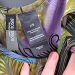 Bisou Bisou  Sleeveless Blouse‎ Blue/Yellow/Pink Size LG Photo 1