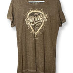 Hard Rock Cafe Dark Brown Heathered  Atlanta Short Sleeve T Shirt Photo 0