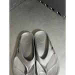 Oofos OOriginal Womens Size 7 Black Beach Walking Outdoor Flip Flop Thong‎ Photo 2