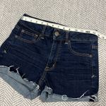American Eagle  Outfitters Women's Dark Blue Denim Shorts Photo 3