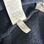 J.Crew Swimsuit Cover Up Hoodie Short Dress Womens S Blue Terry Cloth Lace Up Photo 9