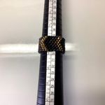 Cute Flexible Mesh Ring Black Size 8 Photo 3