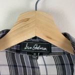 Sam Edelman 3for$30π Plaid High-Low Split Back Button Down Top XS Photo 3