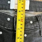 Current/Elliott Black & White Polka Dot Skinny Jeans Designer Denim Size 27 Photo 3