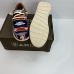Ariat  Women's Blue and Red Patterned Sneakers Photo 6