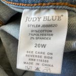 Judy Blue  High Rise Boot Cut Stretch Light Wash Jeans 88620 Plus Size 20W Photo 8