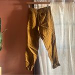 Athleta Cabo Linen Jogger Toasted Ochre Gold Burnt Orange Athleisure Size 4 Photo 4