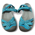 Keen Bali Strap Sandals Women's US 7.5 Turquoise Blue Water Hiking Shoes Photo 0
