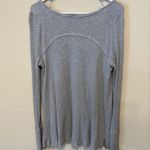 Free People  We The Free Malibu Thermal Top Gray Sz XS Photo 2