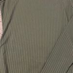 Boohoo Olive Green Long Sleeve Top Photo 1