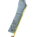 Free People  Womens‎ 27 Diamond Print Skinny Jeans Blue Denim Stretch Photo 6