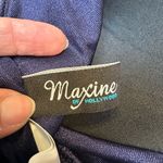 Maxine of Hollywood Gold Leaf Two Tiered Ruffle Tankini Swim Top Plus Size 16 Photo 9