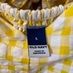 Old Navy Yellow Gingham  Dress Photo 1