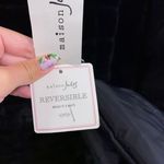 Maison Jules NWT $150 Black Reversible Faux Fur Coat XXL Photo 8