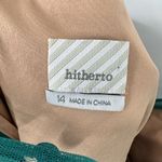 Anthropologie NWT  Hitherto Brit Dress‎ Green Emerald Lace Tulle Dress BHLDN 14 Photo 5