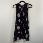Free People Black Graphics Snap Out of It Sleeveless Mini Dress Size S OB413273 Photo 9