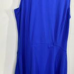 Cynthia Rowley Royal Blue Back Zip Sleeveless Dress Women's Size Medium M Photo 3