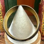 Vintage Etched Brass Bangle Photo 4