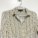 Velvet Heart Velvet Floral Heart Long Sleeved Button Down Top Photo 4