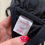 Xhilaration  Black Halter Fringe Bikini Top Photo 2