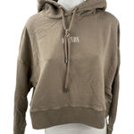 Afends Brown Long Sleeve Activewear Sports Hoodie Sweatshirt Sweater Top Size M Size M Photo 0