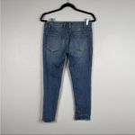 Free People Womens Mid Rise Distressed Blue Jeans Sz 27 Photo 5