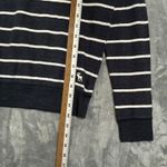 Abercrombie & Fitch Abercrombie Fitch Navy White Striped Pullover Sweater Women's XS Photo 6