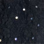 R & M Richards  VTG 90s Glam Black Sequin Sleeveless Nylon Blend 16 WP NWOT Photo 11