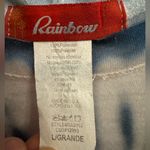 Rainbow Sandals Vintage Y2K Size Small Butterfly Moth Tie Dye Retro Psychedelic Baby Tee Photo 7