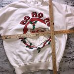 GET For Wankun Development Santa Claus Face White Vintage Sweatshirt Size Medium Photo 4