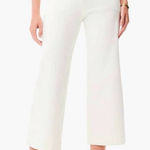 Nic+Zoe  White Wide Leg Crop Jeans, 4 Photo 0