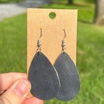 Handmade Faux leather cork  earrings  Photo 1