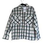 ZARA NWT  Plaid Overshirt Jacket Green Cream Relax Fit Bloggers Fav S Photo 8