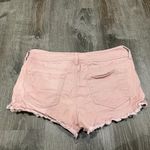 Refuge  Light Pink Mid-rise Jean Shorts Photo 1