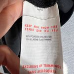 Puma Black Quarter Zip Long Sleeve Pullover Sweatshirt Top Size Medium EUC Photo 4