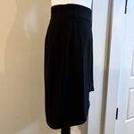 Max Mara  Italian Wrap Skirt Triacetate Blend Button Detail Workwear Evening~6🧡 Photo 4