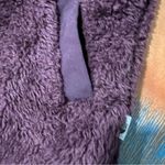 The North Face Deep Purple Fleece Vest soft XL full zip Photo 1