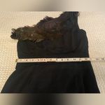 Black Halo Dress Womens 0 Black Feather Trim One Shoulder Helena
Draped Mini Photo 11