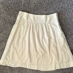 American Eagle  Outfitters Cream A-Line Skirt Photo 0