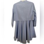 Emporio Armani  Blue Layered Swing Dress Photo 8