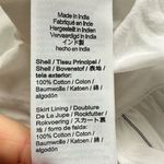 Madewell NWT Women's Bubble-Hem Mini Shirtdress Pinstripe Poplin White XL Photo 9