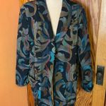 Vtg oversized colorful tapestry jacket Size L Photo 3