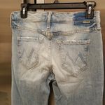 đź’•MOTHER SUPERIORđź’• The Flirt Fray Jeans ~ I Confess 25 NWOT Blue Photo 12