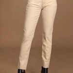 Free People  Stella Ivory High Rise Skinny Jeans Photo 0