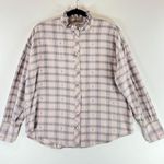 Xirena Women Top Blue Gray Lilac Quartz Button Up Pearl Snap Long Sleeve Size XS Photo 1