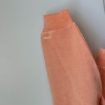 SKIMS French Terry Zip Up Hoodie in Cantaloupe, Size Small Photo 9