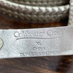 Coldwater Creek Women's Metallic Bonded Braided Belt Gold Size XL Photo 2