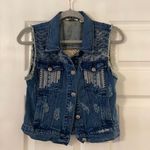 Miss Me  Jeans Jacket/Vest size S excellent condition length 19” bust 30” Photo 0