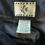 ICE 100% Silk Pants Women's Size 16 Black Dressy Classy Classic Flat Front Photo 2